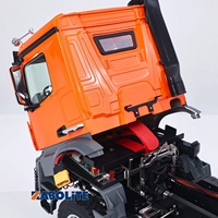 Kabolite K5703 Camion benne électrique RC à l'échelle 1/14, 8x8 tout-terrain, 8 roues motrices, avec pièces en alliage métallique, lumières LED, son, RTR 2026