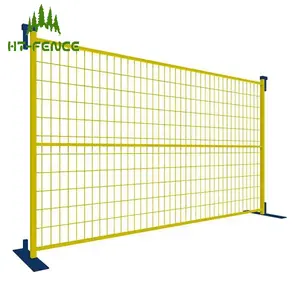 HT-FENCE Stainless Steel Tube Traffic Barrier for Temporary Fencing