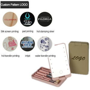 Mini ensemble de pinceaux de maquillage de luxe interrupteur tactile à 360 degrés Logo personnalisé fonds de teint ombre à paupières de haute qualité pour maquillage de fille portable - Product Image 6