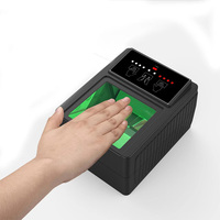 SDK gratuit, base de données de vérification gratuite, 10 lecteurs d'empreintes digitales pour enregistreur biométrique d'empreintes digitales 4-4-2 500 dpi, collecte de données