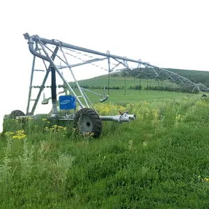 Arroseur d'irrigation à pivot central DYP remorquable pour l'agriculture agricole avec alimentation solaire dans les systèmes agricoles à vendre