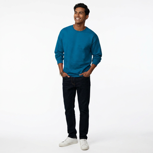 Sudadera de Moda Urbana de Alta Calidad, Básica, Mezcla de Algodón, Diseño Personalizado, Tejido Transpirable, Sudadera Personalizada para Hombre - Product Image 1