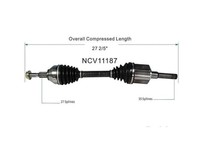 Eje de Transmisión Delantero Izquierdo NCV11187, Lado del Conductor, OEM DG9Z-3B437-A HG9Z-3B437-A para Ford Fusion 2013-2020