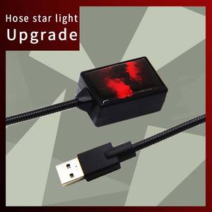 Proyector láser USB con luz estrellada giratoria Universal para coches, dormitorio, sala de estar, fiesta de baile, producto EL de un solo Color - Product Image 5
