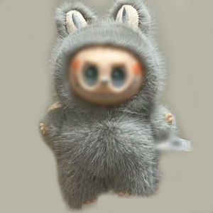 Explosions changement bébé pour riche <span class=keywords><strong>fraise</strong></span> oeil en peluche pendentif Collection Version coeur Maka ours Super doux PP coton - Product Image 4