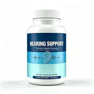 Cápsulas de Apoyo Auditivo al por Mayor ODM OEM, Fórmula Natural para el Tinnitus con Zinc y Magnesio - Product Image 1