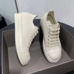 Chaussures de marque – Chaussures décontractées pour hommes de marque de créateur en cuir véritable à lacets, basses et à semelle épaisse, idéales pour la saison automne - Product Image 1