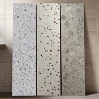 Panneau mural SPC imperméable en gros pour salle de bain, revêtement mural intérieur décoratif en marbre, panneau mural SPC en PVC UV