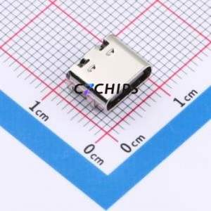 TYPEC-304-ACP16 USB Connector SMD Connector ( Connector Type: Type-C )( Gender: Female )( Mounting Type: Horizontal Mount ) - Product Image 1