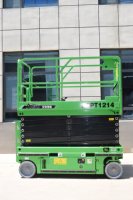 SHENLI Lift Gunting Hidrolik Artikulasi Diesel-elektrik Berkapasitas 2 Ton, Tinggi Kerja 5.8m, Meja Kerja 3000x2200mm