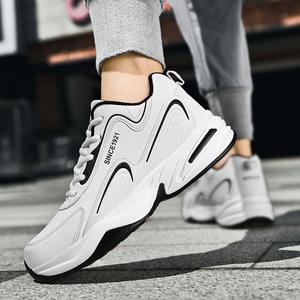 Zapatos Deportivos Antideslizantes de Moda para Hombre, Zapatos de Viaje para Caminar/Correr, de Gran Tamaño, de Cuero Suave y Microfibra, Nuevos - Product Image 6