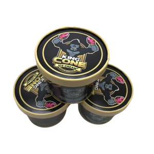 Biodegradable Custom <b>Disposable</b> Ice Cream <b>Cups</b> 2.5oz 4oz 5oz 6oz 8oz 10oz Wholesale Ice Cream Paper <b>Cup</b> With Lids and Spoon - Product Image 2