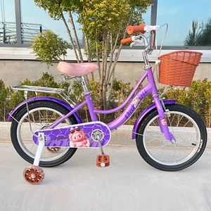 Vélo de montagne pour enfants MTBGO à bas prix, pour filles de 3 à 5 <span class=keywords><strong>ans</strong></span>, cadre en acier de 12 à 16 pouces, panier en plastique - Product Image 4