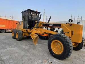 รถเกรดเดอร์ญี่ปุ่น CAT 140K มือสอง ชั่วโมงการใช้งานต่ำ เครื่องยนต์เดิม ปั๊ม มอเตอร์ แบริ่ง รถตีนตะขาบ อุปกรณ์ก่อสร้างเคลื่อนย้ายดิน - Product Image 4