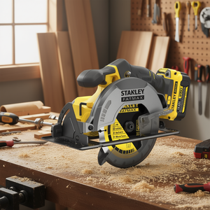 Sierra Circular Inalámbrica Stanley Fatmax de 185 mm, 4000 rpm, con Batería V20, para Cortar Madera - Product Image 3