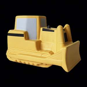 Bulldozer Stress <b>Ball</b> Hot Sale Custom Logo Imprinted Polyurethane Pu Foam Bulldozer Stress <b>Ball</b> for Advertising - Product Image 3