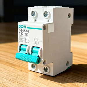 YUJA DZ47-63 Miniature Circuit Breaker 2P C32 400V 50Hz Household Electrical Protection Switch - Product Image 3