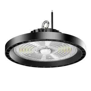 Industrial Factory Warehouse Stadium Airport Fixtures Garage UFO Lamp 100W 200W 250W 300W UFO Led High Bay Light