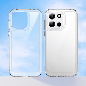 Funda Transparente para <span class=keywords><strong>OnePlus</strong></span> <span class=keywords><strong>Nord</strong></span> 6 Turbo 6 6V, <span class=keywords><strong>2</strong></span> en 1, Híbrida, Rígida de Acrílico y TPU Suave, Antigolpes, para Teléfono Móvil - Product Image 6