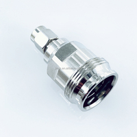 Conector Coaxial RF 4,3-10 hembra a SMA macho, adaptador para comunicación, bajo PIM, proveedor Chino