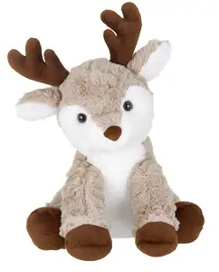 Reindeer plush toys custom stuffed animal toys soft toys suppliers manufacturer high quality custom size custom logo