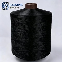 AA a Grade 300D/96F Semi Dull & Bright DTY Polyester Yarn Raw White & Dyed for Knitting Blanket Sofa Soft Textured Yarn