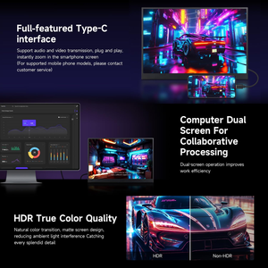 Waveshare Luckfox Màn hình di động 14inch có chân đế, Màn hình IPS, giao diện mini, 1920*1200 Full HD, góc nhìn 178 ° - Product Image 4