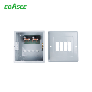 EBASEE Fournisseurs Électriques – Tableau de Distribution Principal Métallique Mural 2, 4, 6, 8 Voies Monophasé et Triphasé - Product Image 3