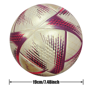 Ballon de Futsal Taille 4 avec Logo et Motif Personnalisés, en Cuir PU <span class=keywords><strong>Professionnel</strong></span> Thermocollé, Équipement d'Entraînement de <span class=keywords><strong>Football</strong></span> - Product Image 3