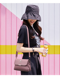 Mode Nouveau Designer Sacs À Bandoulière Haute Qualité En Cuir Pu Épaule Messenger Sac Casual Totes De Luxe Femmes Sacs À Main et Sacs À Main - Product Image 3