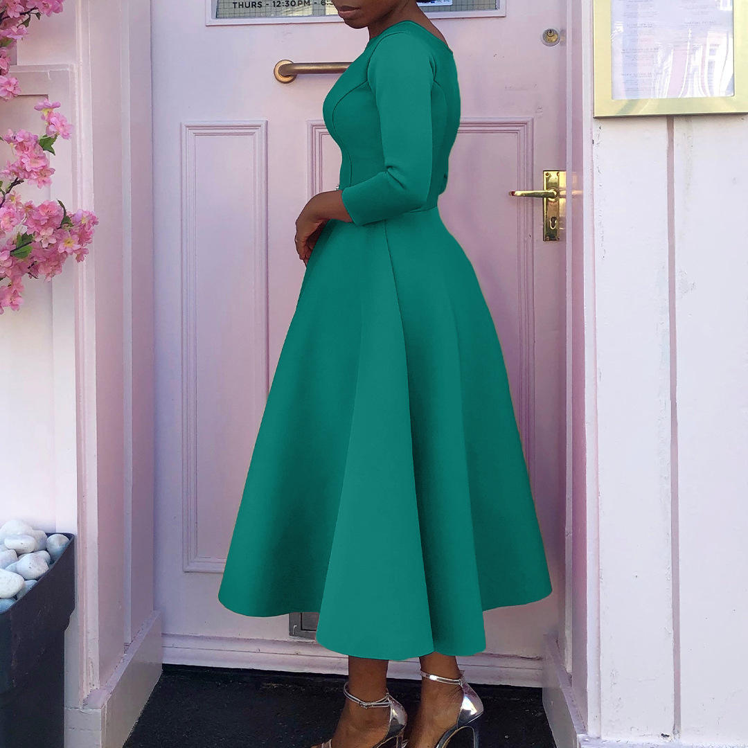 simple white dress styles for church