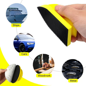 <span class=keywords><strong>Bloc</strong></span> de ponçage manuel, tampons de ponçage de rechange, disques de ponçage en papier de verre, support pour polissage, crochet et boucle - Product Image 6