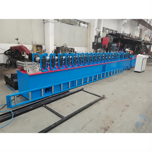 Nhiều đường kính thép mạ kẽm Con lăn màn trập hình bát giác ống cuộn tạo thành máy cho cửa trập - Product Image 2