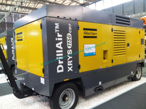 Compresseur d'air à vis diesel portable Atlas Copco V900 pour les applications minières, de forage et industrielles lourdes - Product Image 3