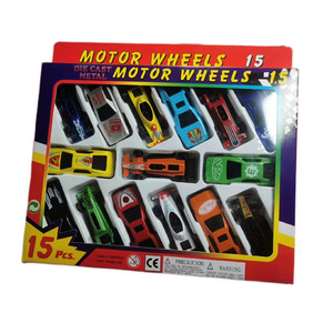 Alloy Small Iron Car Model Children's Toy Car Set 1/64 Die Cast Miniature 20pcs Boxed Truck Racing Airplane Toys