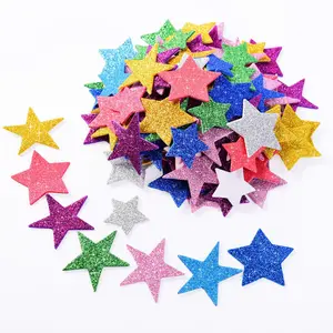 Self-Adhesive Conspicuity 3D Eva Glitter Wall Window Decoration Sticker