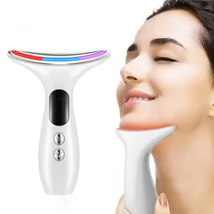 Heiße Produkte für Drops hipping Neck Lift Gerät LED-Therapie Facelift ing Maschine Anti-Aging Falten Haut Facial Neck Massage gerät