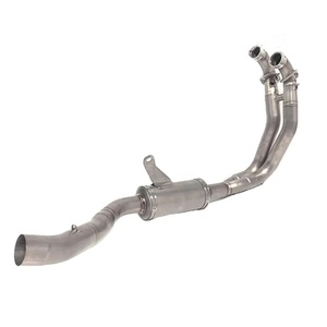 Tubo de escape completo duradero de aleación de titanio y acero inoxidable de 51mm para Apri. Lia RS660 Tuo. No 660 - Product Image 1