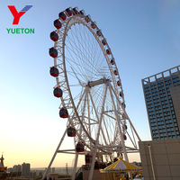 Grande Roue Géante Luna Attract 65m pour Parc d'Attractions Extérieur - Équipement de Manège