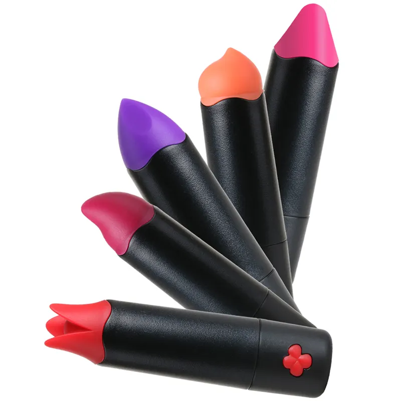 Rose Rood Vervangbare Bullet Vibrators Xxxx Meisje Vediol Vrouwelijke Masturbator Lipstick Vibrerende Speeltjes Voor Vrouw Masturberen Ei