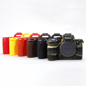 Vente en gros TongInno Étui de protection pour appareil photo en silicone souple multicolore de haute qualité pour A7M4 IV & <span class=keywords><strong>A7SIII</strong></span> - Product Image 6