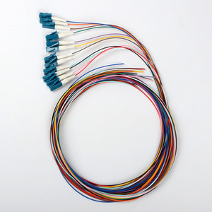 Paquete de 12 Cables de Fibra Óptica LC/UPC APC de 0.9mm, 1m <span class=keywords><strong>SM</strong></span>, 1m SC APC, Pigtails Ópticos de Colores, Equipo de Fibra Óptica - Product Image 3