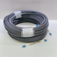 Câble à fibre optique monomode duplex LC/UPC vers LC/UPC OEM, étanche pour extérieur, résistant aux intempéries