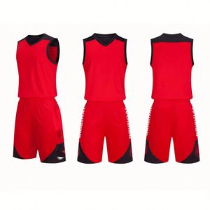 Camisetas de Baloncesto Personalizadas al por Mayor, Económicas, Transpirables, 100% Poliéster, Uniformes para Hombre - Product Image 3