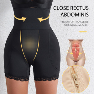 Ceinture de maintien et de modelage de la taille, gaine amincissante, sous-vêtement correcteur, rehausseur de fesses pour femme - Product Image 4