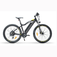 Sepeda Gunung Listrik Shimano 21 Kecepatan 48v 400w dengan Baterai Lithium 13Ah Rem Cakram Hidrolik Sepeda Listrik Pria