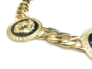 Collar de Cabeza de León Chapado en Oro de Alta Calidad, Personalizado, Exagerado y Único, para Mujer, Joyería de Moda al por Mayor - Product Image 6