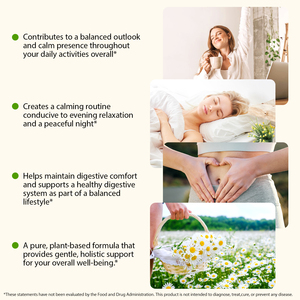 Extracto de <span class=keywords><strong>Planta</strong></span> SOLOTREE, Gotas Líquidas de <span class=keywords><strong>Manzanilla</strong></span> Pura y Natural, Fomenta la Relajación Nocturna, Gotas Líquidas de <span class=keywords><strong>Manzanilla</strong></span> - Product Image 4