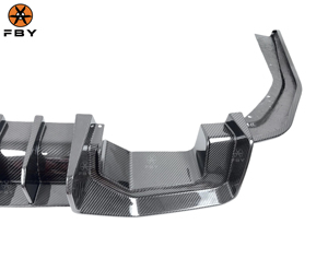 Diffuseur de pare-chocs arrière en fibre de carbone de style ADR de haute qualité pour <span class=keywords><strong>BMW</strong></span> <span class=keywords><strong>G80</strong></span> M3 G82 M4 2020+ Kit de carrosserie de pare-chocs arrière - Product Image 6