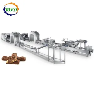 Prezzo competitivo panino Wafer attrezzature per la produzione di biscotti linea di produzione di cialde industriali macchine per snack a risparmio energetico